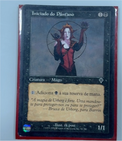 1997 Magic: The Gathering #109 Iniciado do Pântano — front