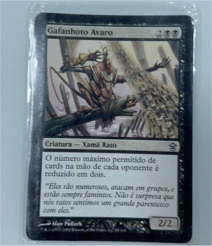 2005 Magic: The Gathering #98 Gafanhoto Avaro — front