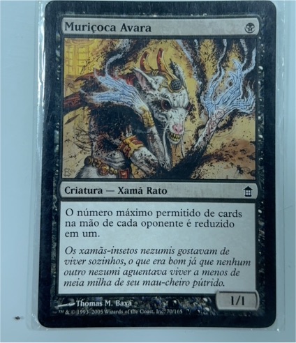 2005 Magic: The Gathering #70/165 Muriçoca Avara — front