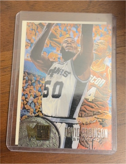 1993 Fleer #50 David Robinson — front