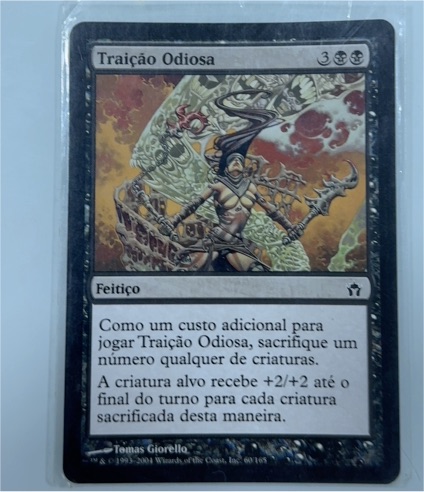 2008 Magic: The Gathering #68 Traição Odiosa — front