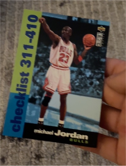 1993 Upper Deck #311-410 Michael Jordan — front