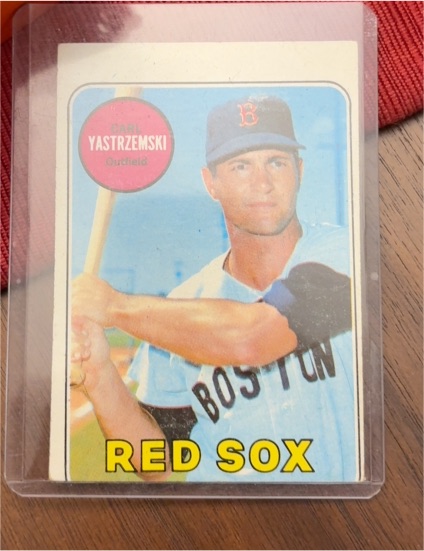 1968 Topps #300 Carl Yastrzemski — front