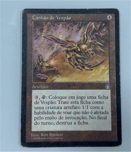1998 Magic: The Gathering Canhão de Vespão — front