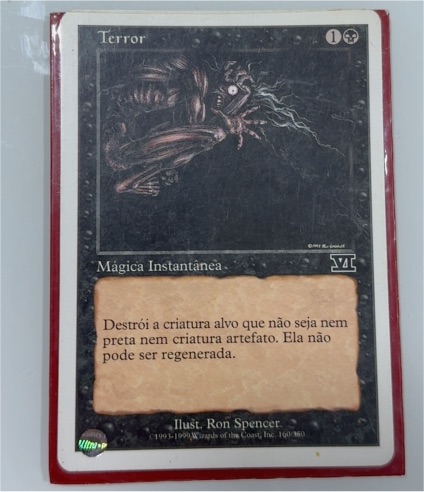 1993 Magic: The Gathering Revised Edition Terror — front
