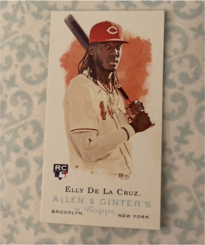 2023 Topps Allen & Ginter's #RC Elly De La Cruz — front