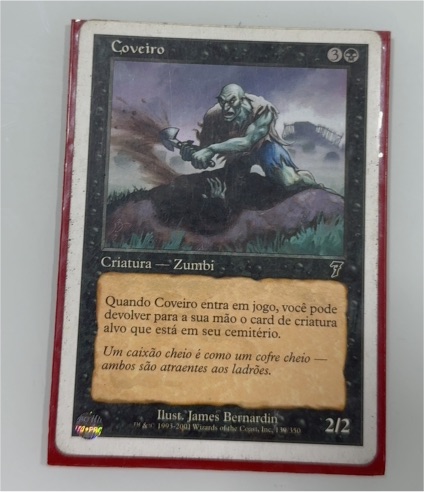 1999 Magic: The Gathering #150 Coveiro — front