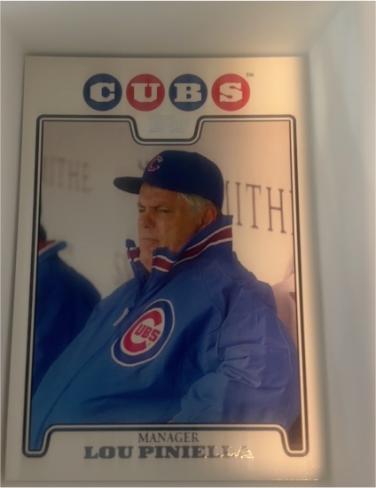 1984 Topps #600 Lou Piniella — front