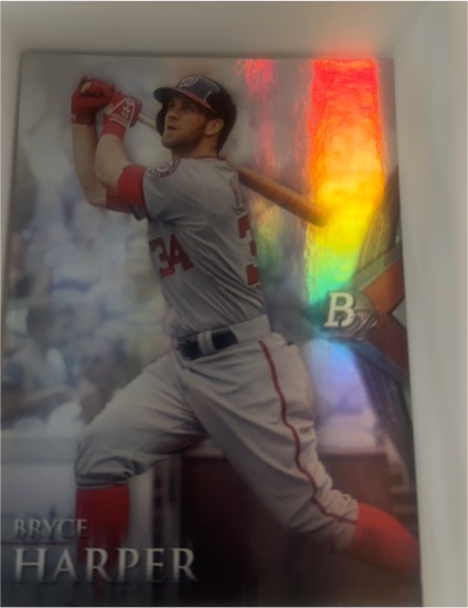 2019 Bowman #B19-BH Bryce Harper — front