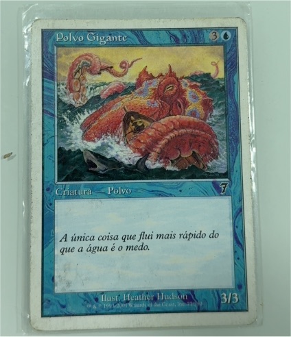 1997 Magic: The Gathering #7 Polvo Gigante — front