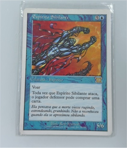 1995 Magic: The Gathering #Espírito Sibilante — front