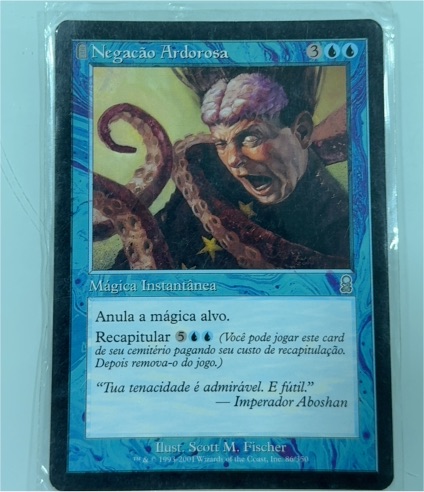 2001 Magic: The Gathering Negação Ardorosa — front
