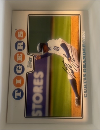2007 Topps Tigers Curtis Granderson — front