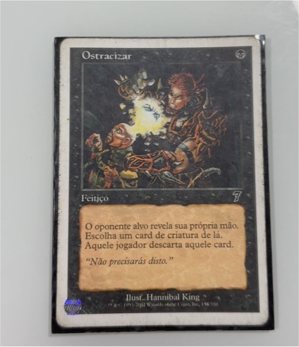 1995 Magic: The Gathering #7 Ostracizar — front