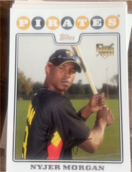 2009 Topps #TC-17 Nyjer Morgan — front