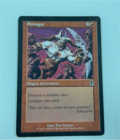 2001 Magic: The Gathering #60 Somagar — front
