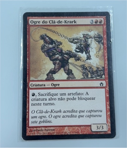 2004 Magic: The Gathering Ogre do Clã-de-Krark — front