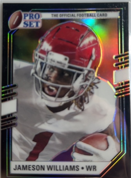1991 Pro Set Jameson Williams — front