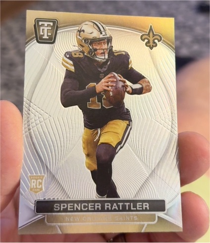 2021 Panini Totally Certified #TT-1 Spencer Rattler — front