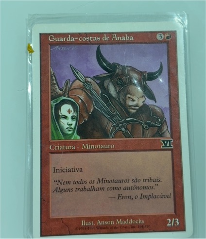 1995 Magic: The Gathering #104 Guarda-costas de Anaba — front