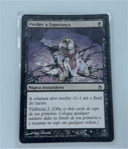 1995 Magic: The Gathering #18 Perder a Esperança — front