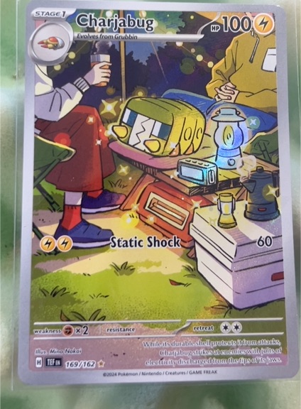 2024 Pokémon #169 Charjabug — front