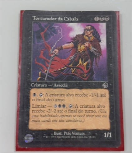 1995 Magic: The Gathering Torturador da Cabala — front