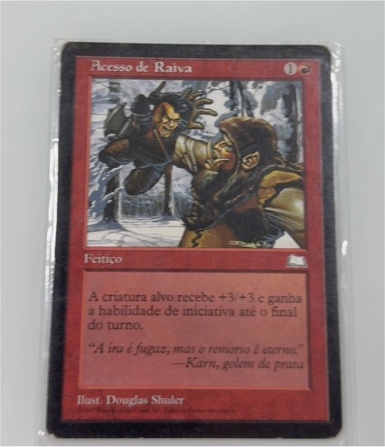 1996 Magic: The Gathering Acesso de Raiva — front