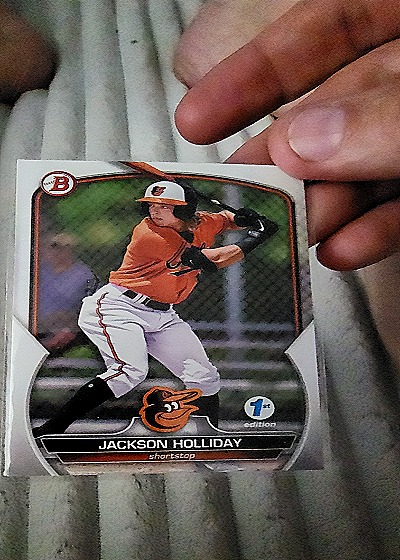 2022 Bowman Draft Picks & Prospects #BTP-JH Jackson Holliday — front