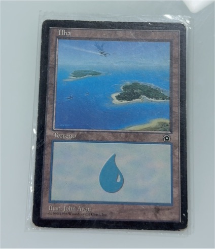 1995 Magic: The Gathering Ilha — front