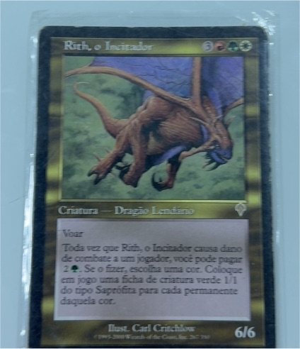 1995 Magic: The Gathering Rith, o Incitador — front