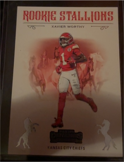 2023 Panini Rookie Stallions #Xavier Worthy — front
