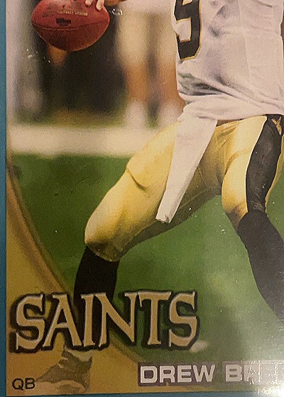 2001 Topps #249 Drew Brees — front