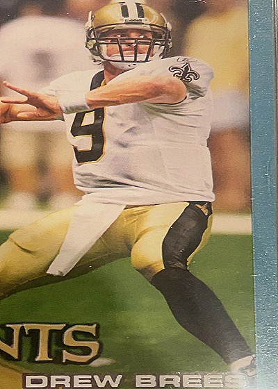 2001 Topps #111 Drew Brees — front