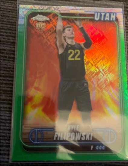 2023 Topps #444 Kyle Filipowski — front