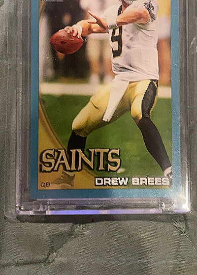 2007 Topps #100 Drew Brees — front