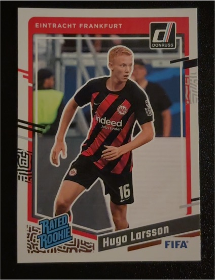 2023 Donruss Rated Rookie #Hugo Larsson — front