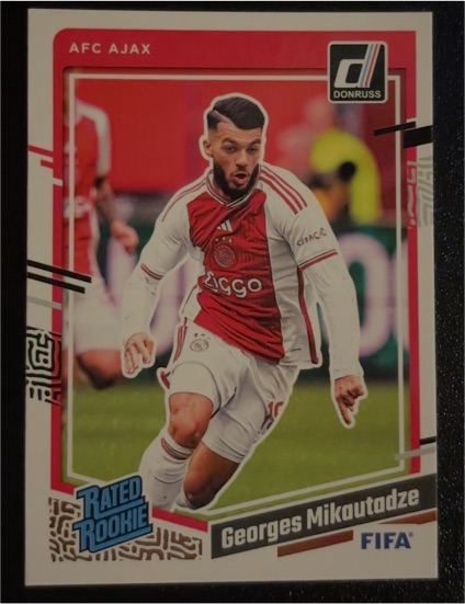 2023 Donruss Rated Rookie Georges Mikautadze — front