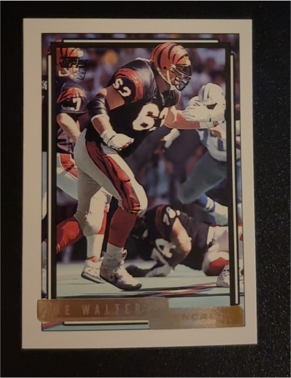 1990 Pro Set #63 Joe Walter — front