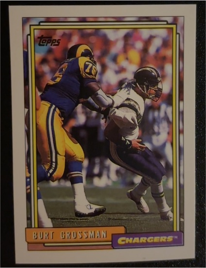 1990 Topps #78 Burt Grossman — front