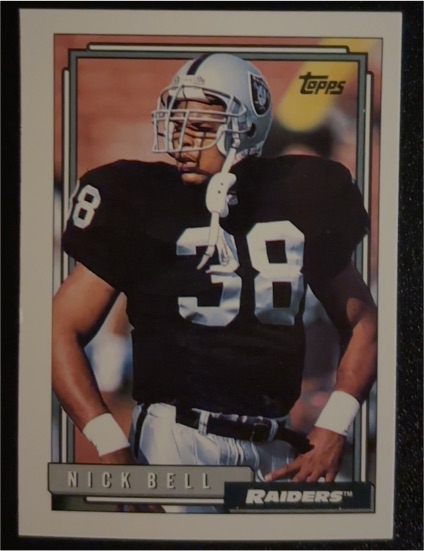 1990 Topps #38 Nick Bell — front