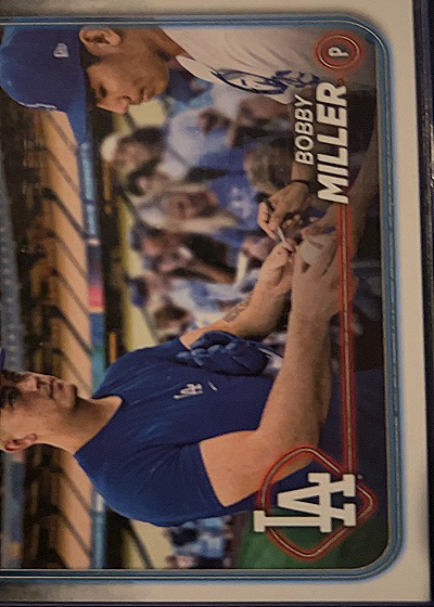 2023 Topps #P Bobby Miller — front