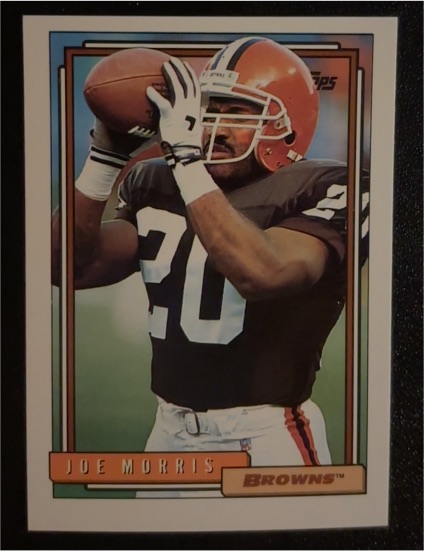 1989 Topps #20 Joe Morris — front