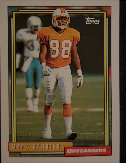 1990 Topps #88 Mark Carrier — front