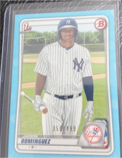 2021 Bowman #1 Jasson Dominguez — front