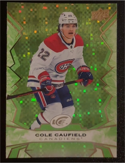 2021 Upper Deck ICE #22 Cole Caufield — front