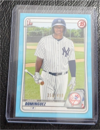 2021 Bowman #1 Jasson Dominguez — front