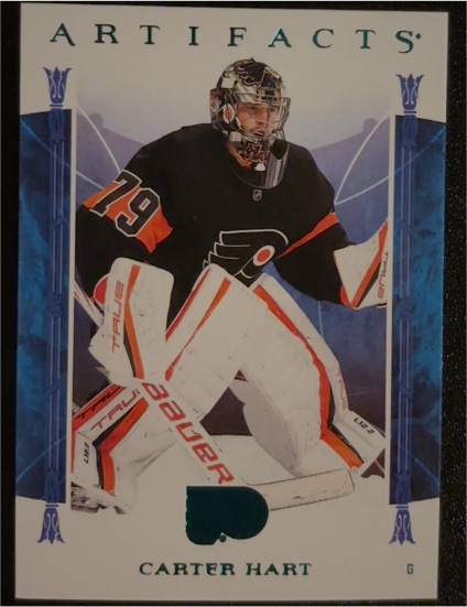 2020 Upper Deck Artifacts #79 Carter Hart — front