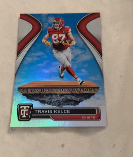 2020 Panini Timeless Treasures Franchise Foundations #TF-7 Travis Kelce — front