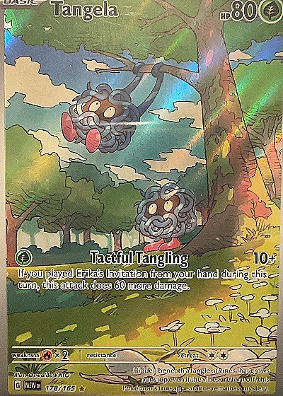 2020 Pokémon #178 Tangela — front